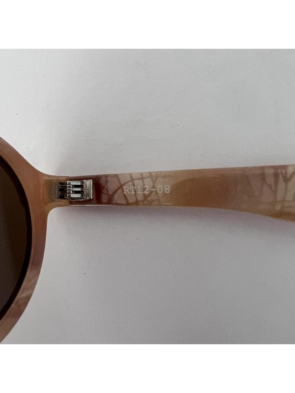 Mr. Boho Dalston Round Sunglasses Italy Cream Tortoise Marble Style Frame Retro - Picture 8 of 8
